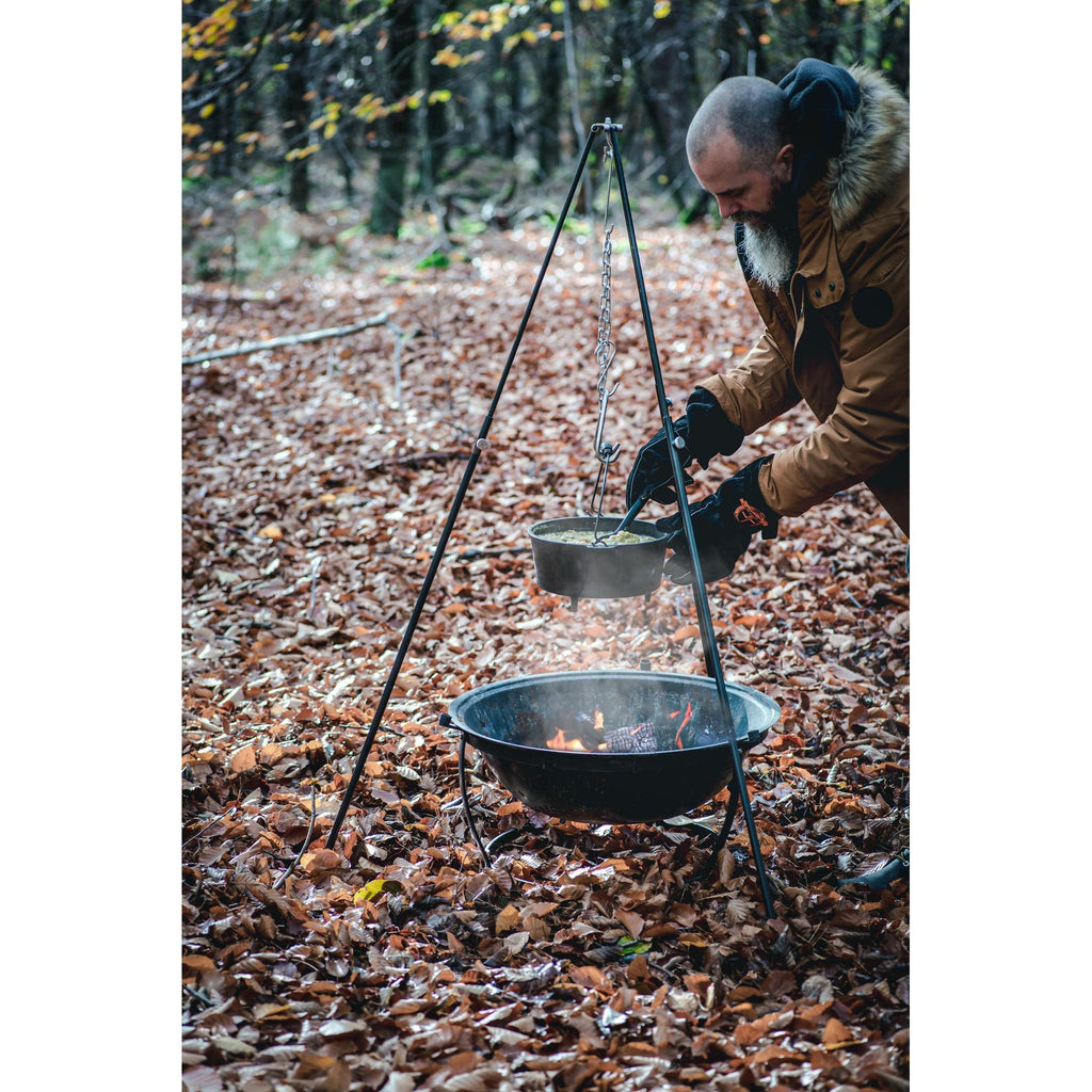 The windmill dutch oven 6 qt kookpan (zwart, ø 31.5 cm | 5.9 liter)