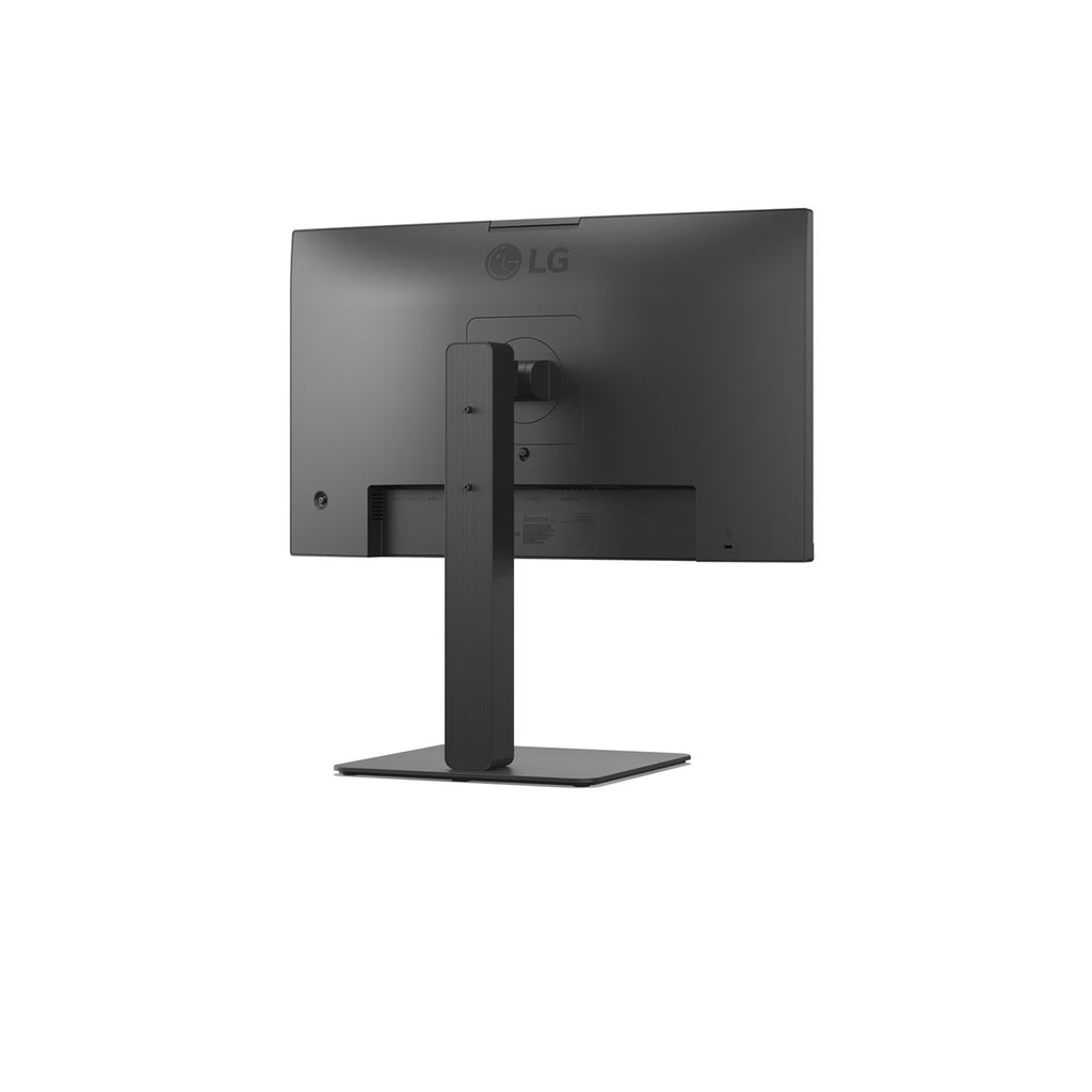 24ba850 23.8 monitor (zwart, hdmi, displayport, audio, lan, usb-c, webcam)