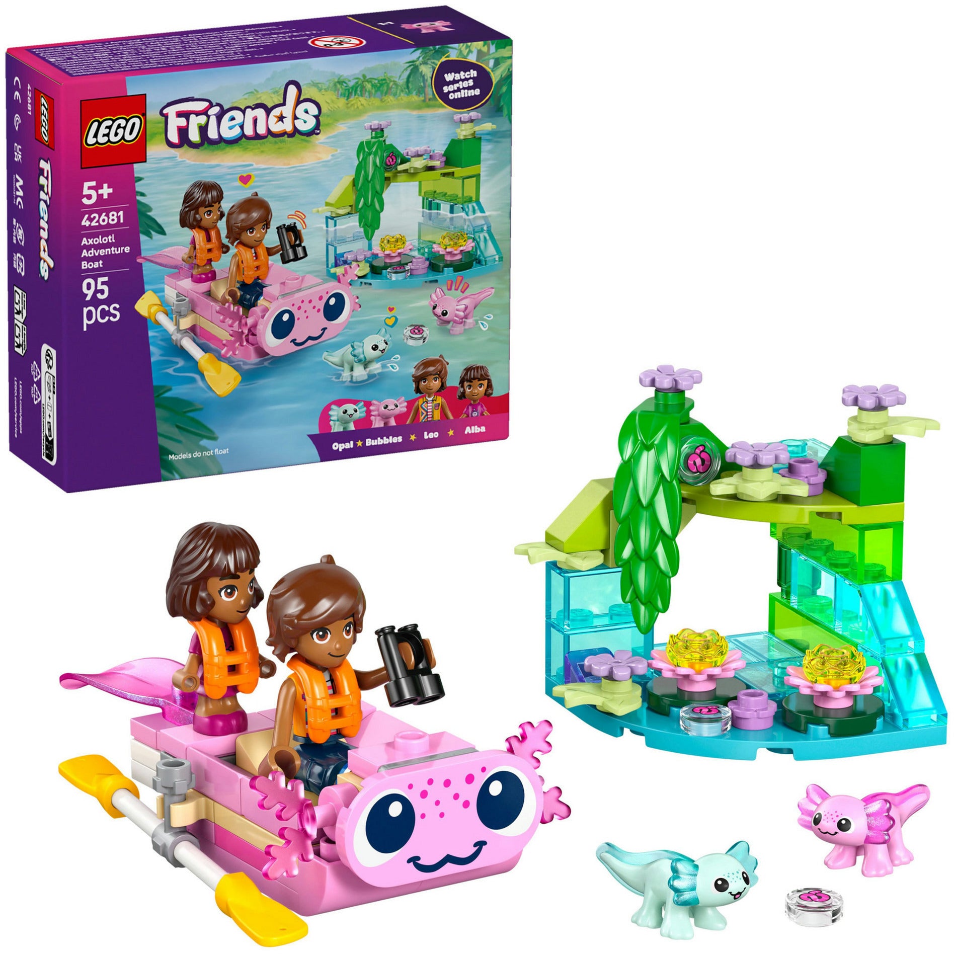 LEGO Friends 42861 Axolotl-Abenteuer
