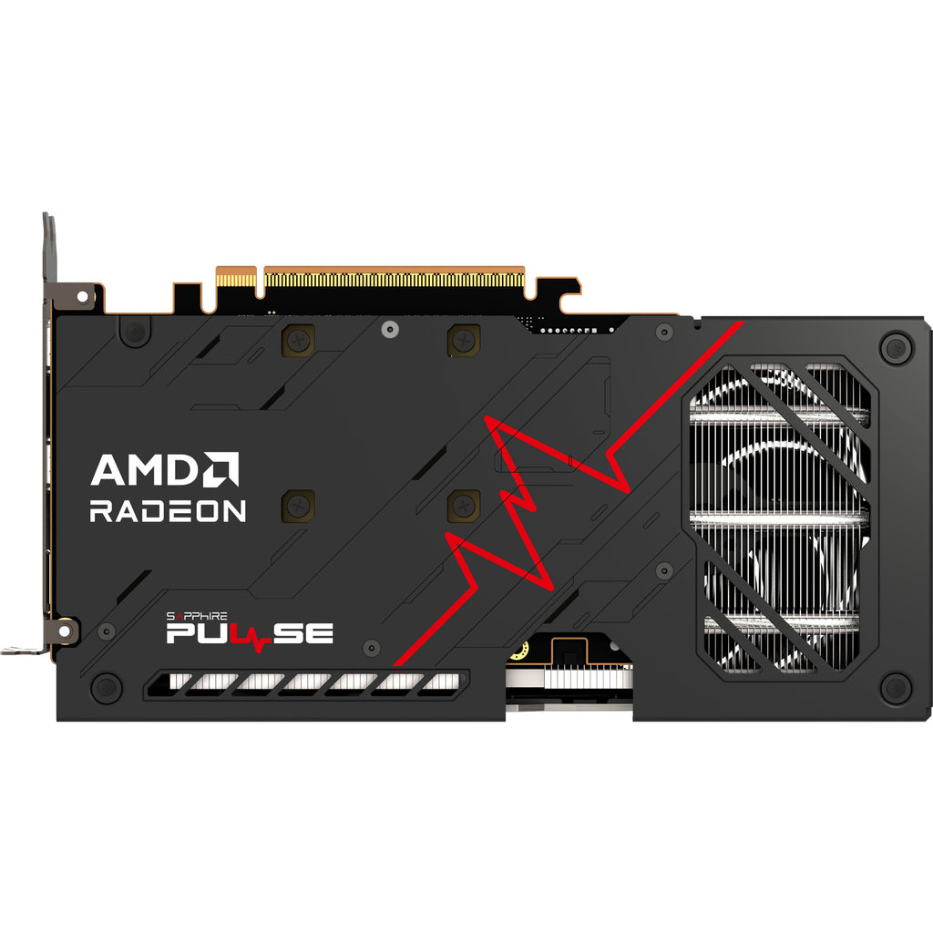 Sapphire radeon rx 9060 xt pulse 16gb oc grafische kaart (1x displayport, 2x hdmi)