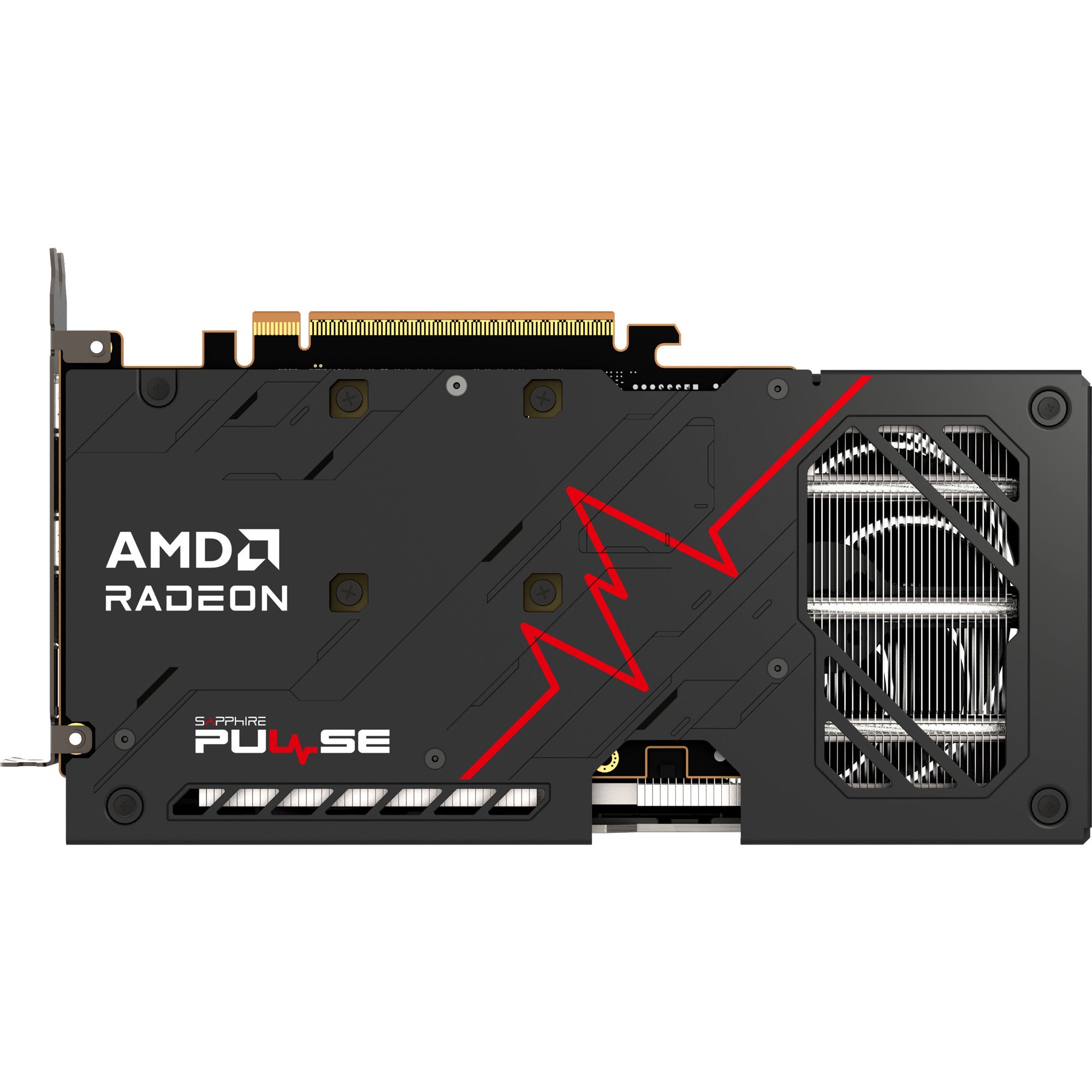 Sapphire radeon rx 9060 xt pulse 16gb oc grafische kaart (1x displayport, 2x hdmi)