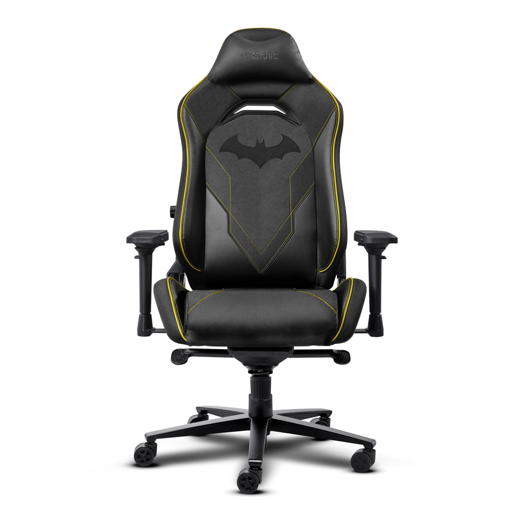 Trust gxt 721bm ruya pro batman gaming stoel (zwart geel)