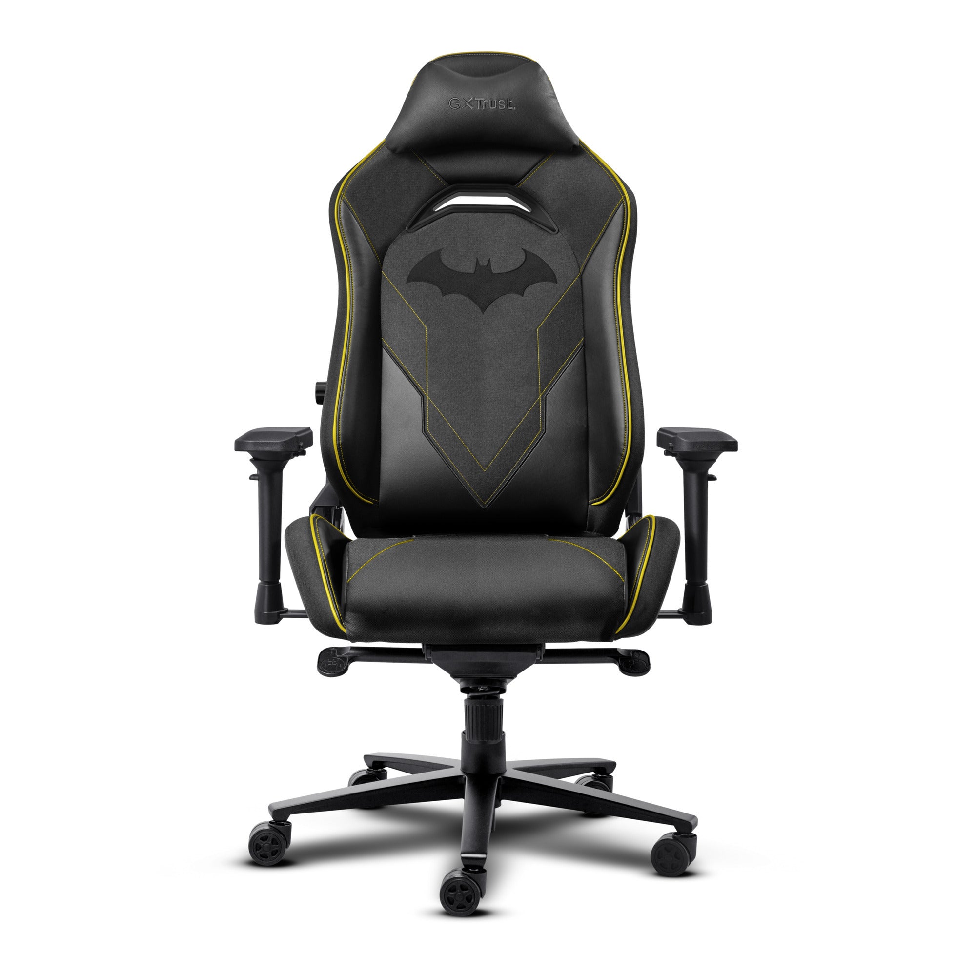 Trust gxt 721bm ruya pro batman gaming stoel (zwart geel)