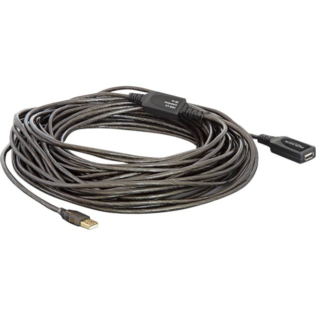 Delock actieve usb 2.0 verlengkabel (zwart, 20 meter)
