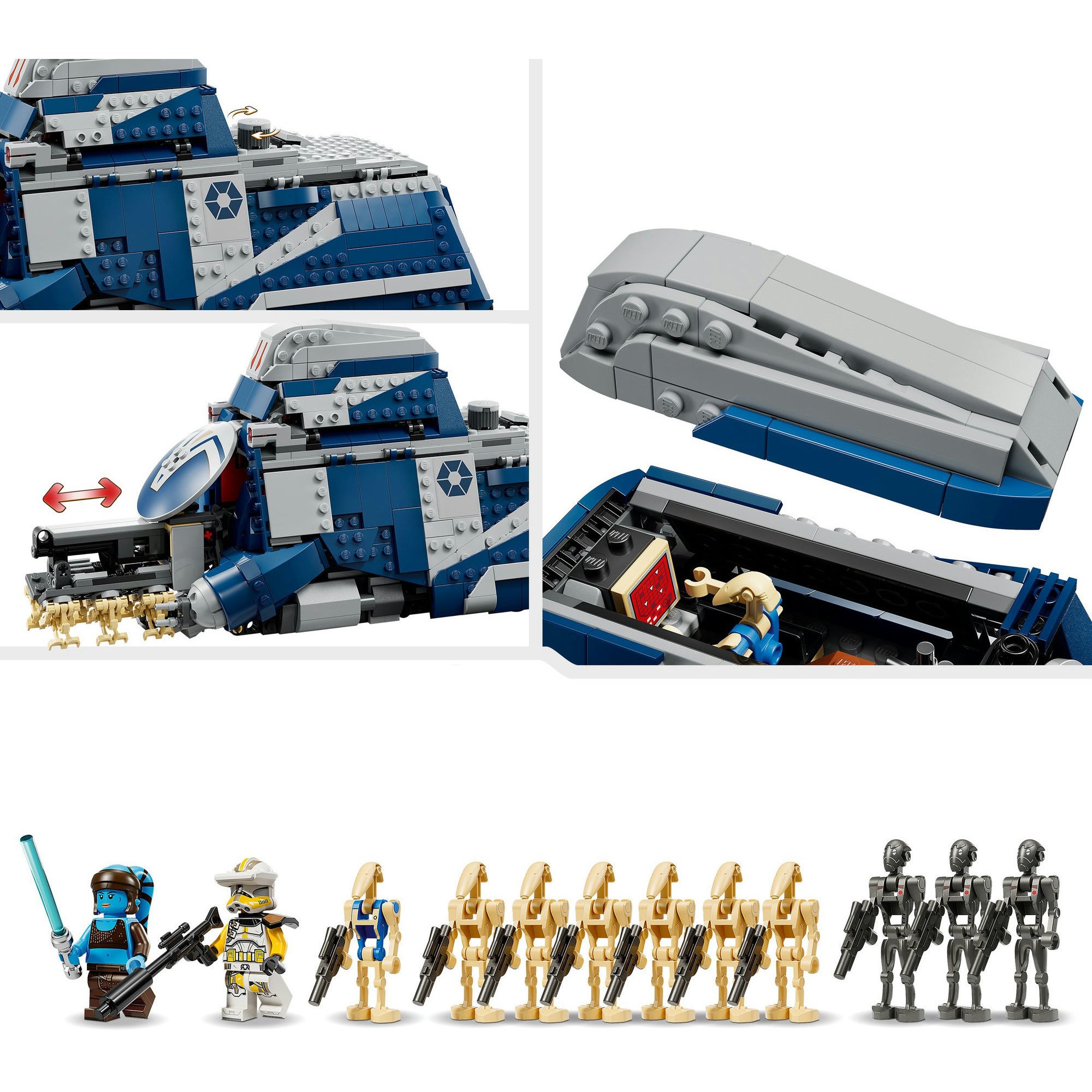 LEGO Star Wars 75435 Schlacht von Felucia Separatistenberg
