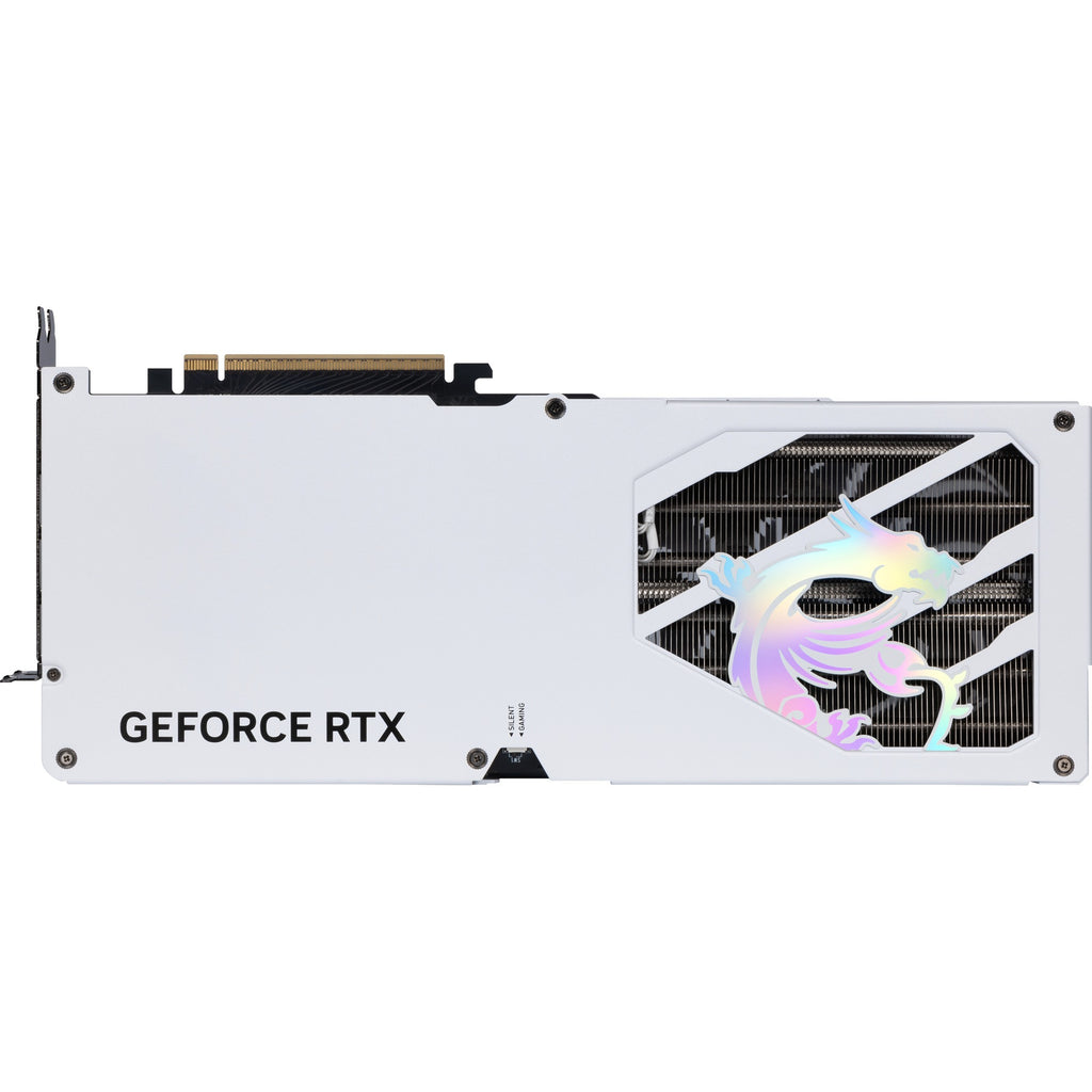 Msi geforce rtx 5080 16g gaming trio oc white grafische kaart (wit, 3x displayport, 1x hdmi)