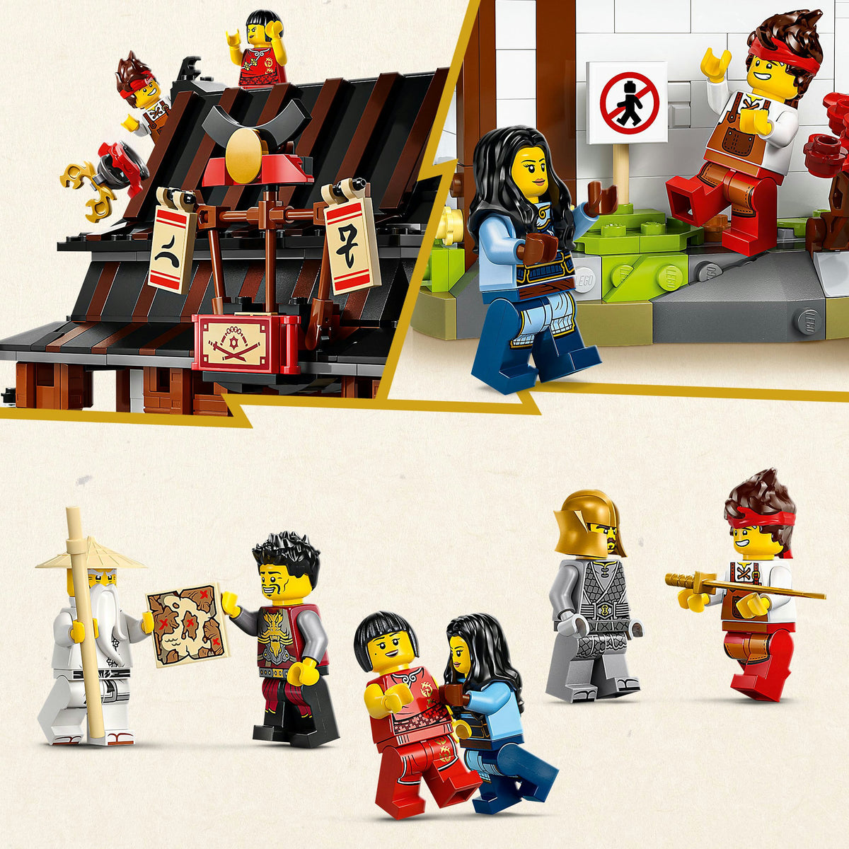Lego ® ninjago® 15-jarig jubileum: smederij de vier wapens - 71858