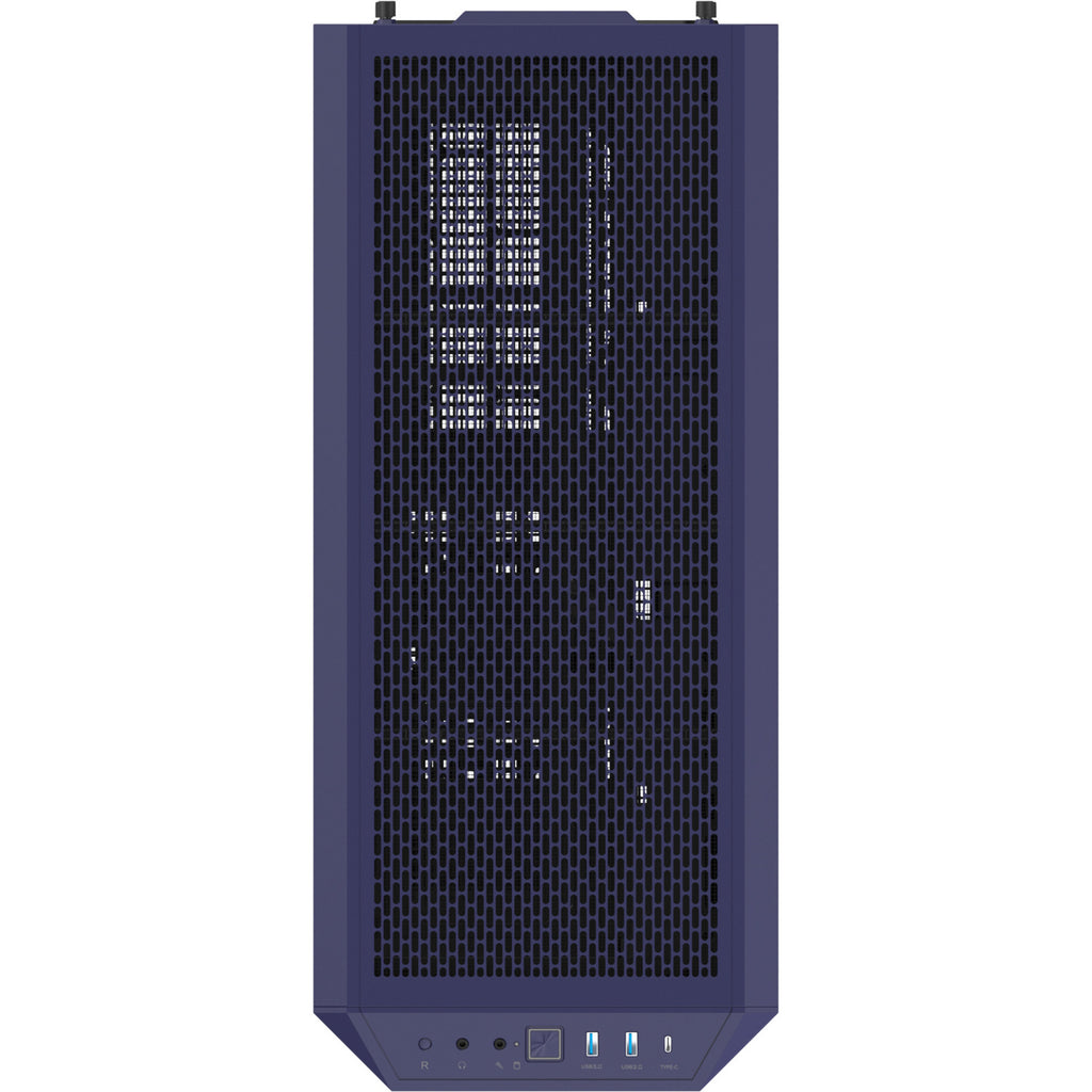 Thermaltake view 600 tg future dusk big tower behuizing (paars zwart | 2x usb-a | 1x usb-c | tempered glass)