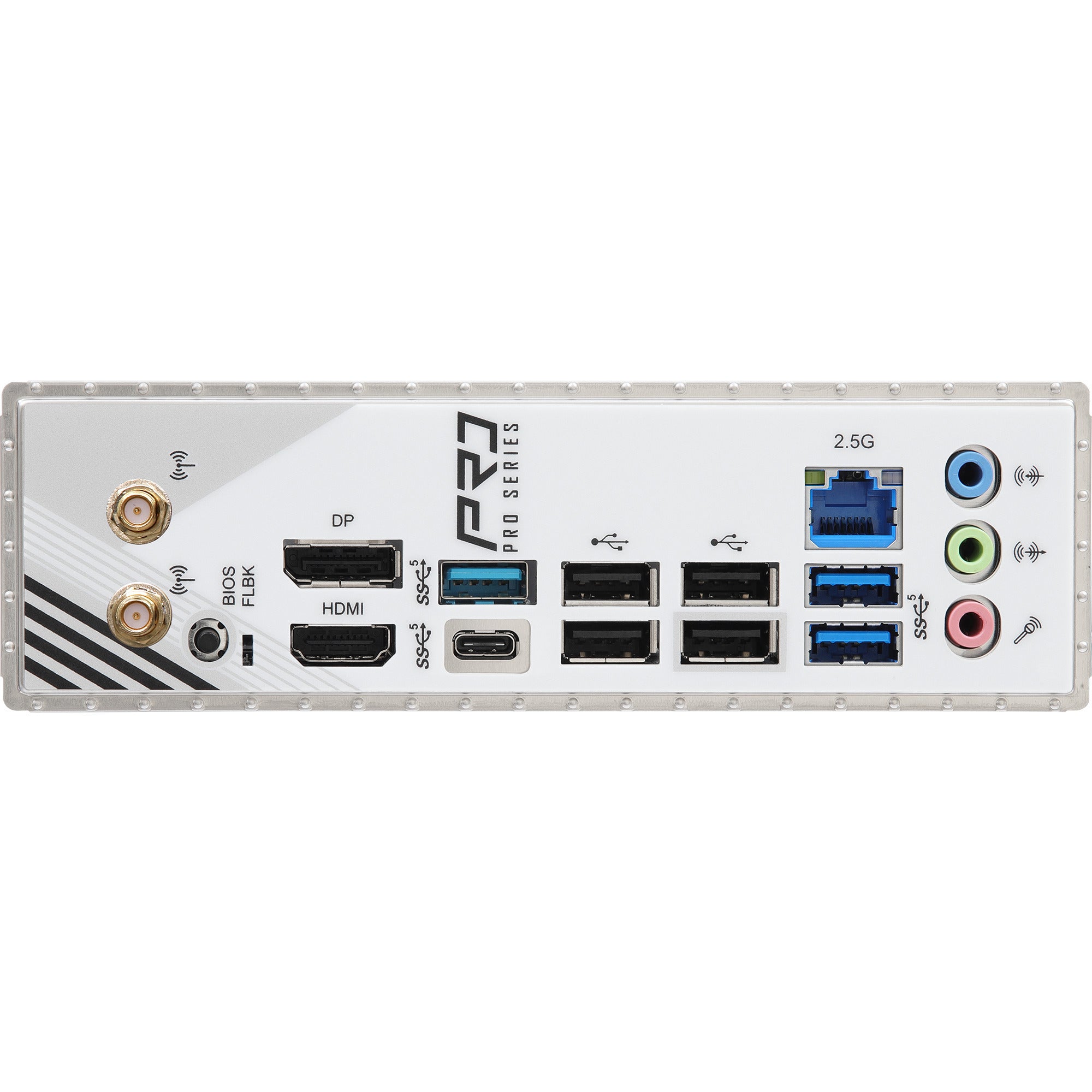 Asrock a620am pro rs wifi socket am5 moederbord (raid, 2.5 gb-lan, wlan, bt, sound, µatx)