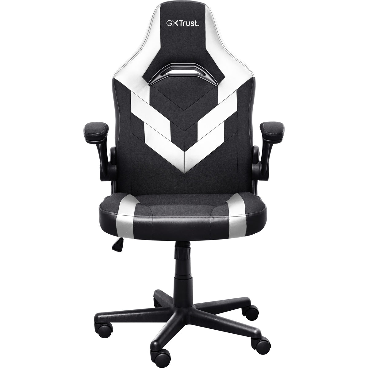 Trust gxt 703w riye gamingstoel (zwart wit)