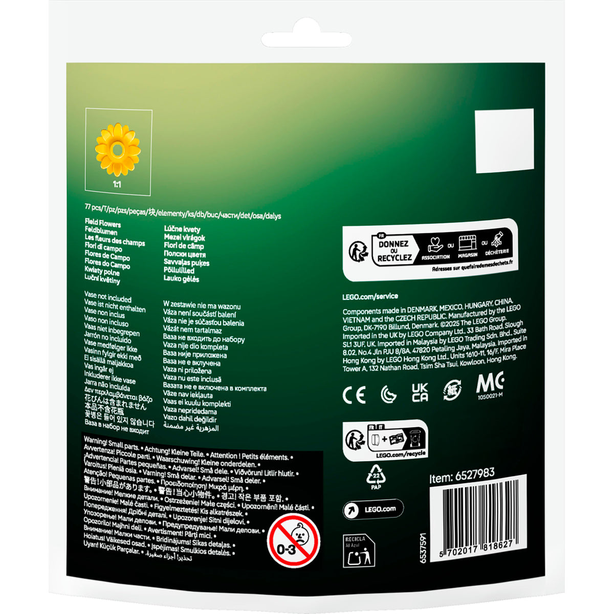 Lego botanicals 30701 veldbloemen