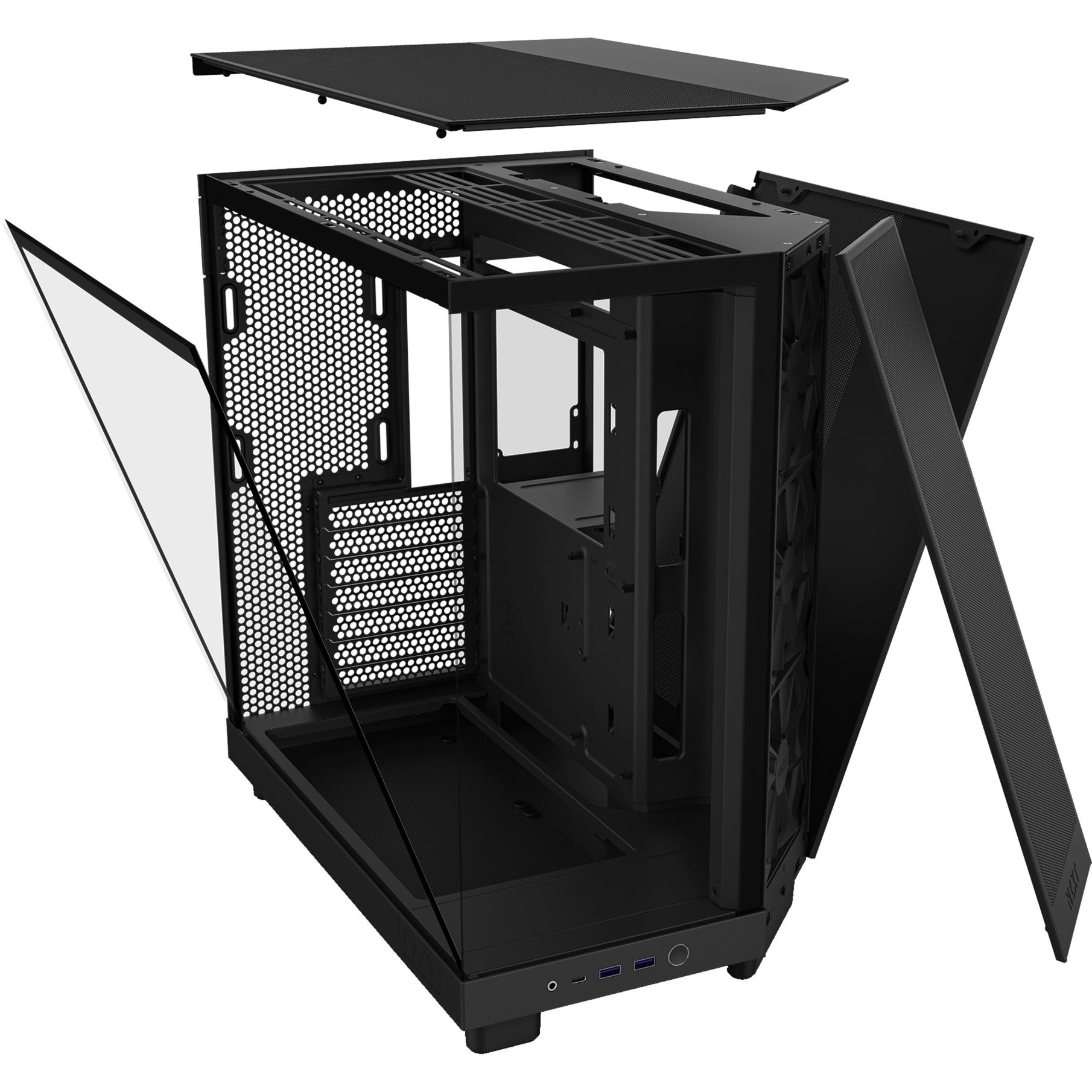NZXT H6 Durchfluss