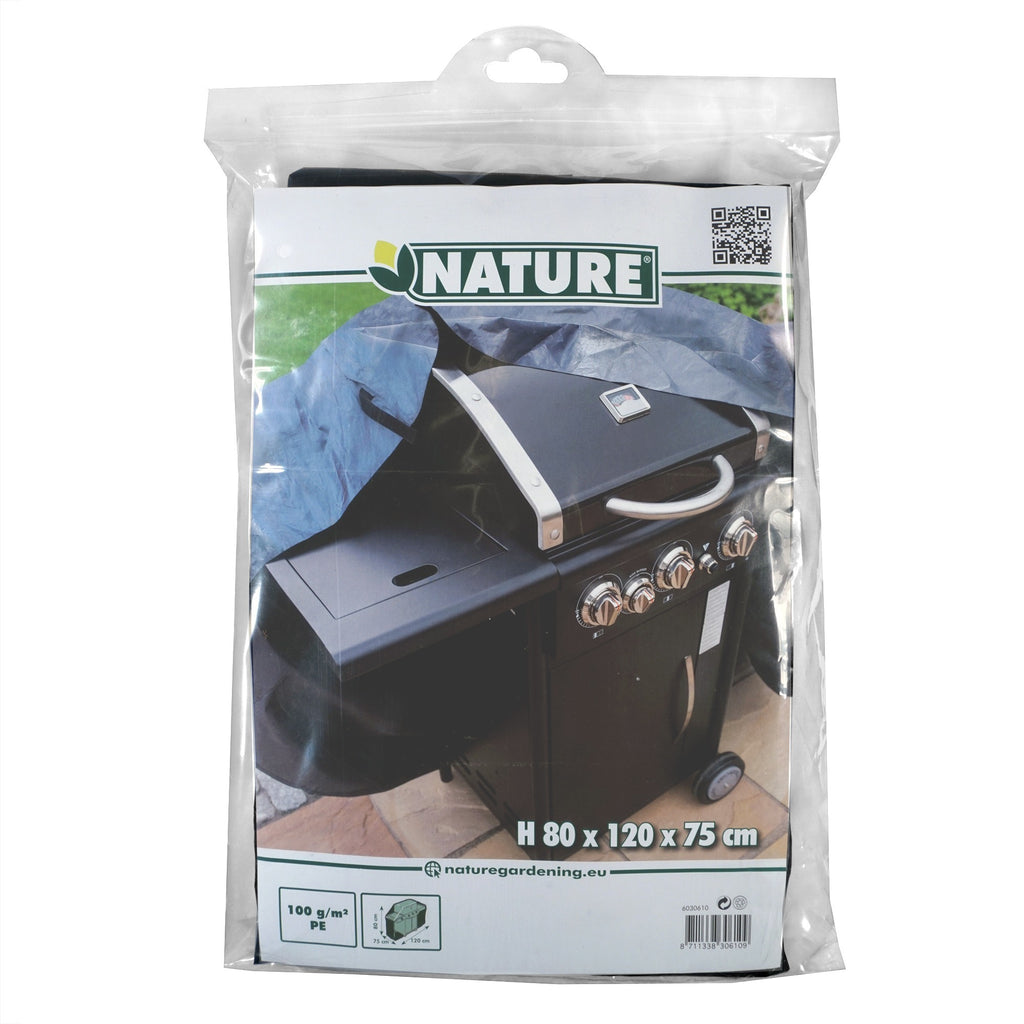 Nature beschermhoes voor gasbarbecue afdekking (zwart, 6030610)