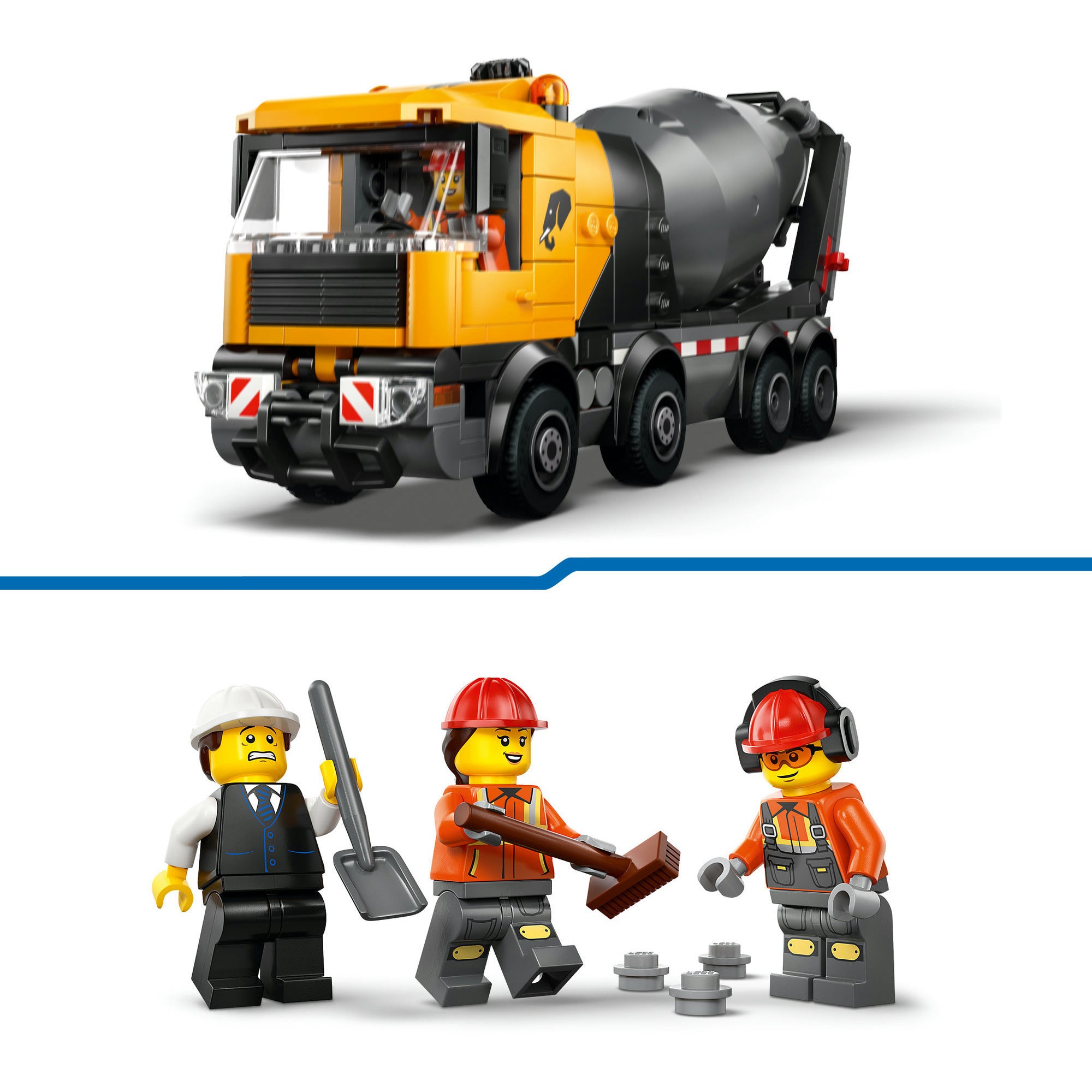 Lego city 60478 cementwagen