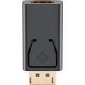 Goobay adapter displayport > hdmi (zwart, passief, verguld)