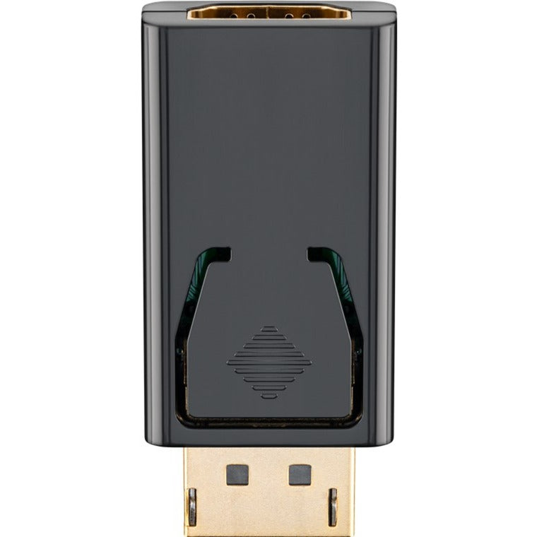 Goobay adapter displayport > hdmi (zwart, passief, verguld)
