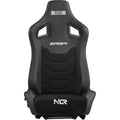 Next level racing ers4 elite reclining seat - pu leder suède edition gamestoel (zwart)