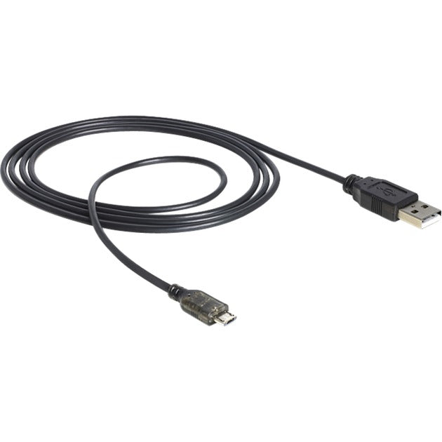 DeLOCK USB-A > Micro-USB-B mit LED