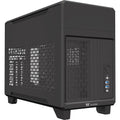 Thermaltake tr100 mini tower behuizing (zwart | 2x usb-a | 1x usb-c)
