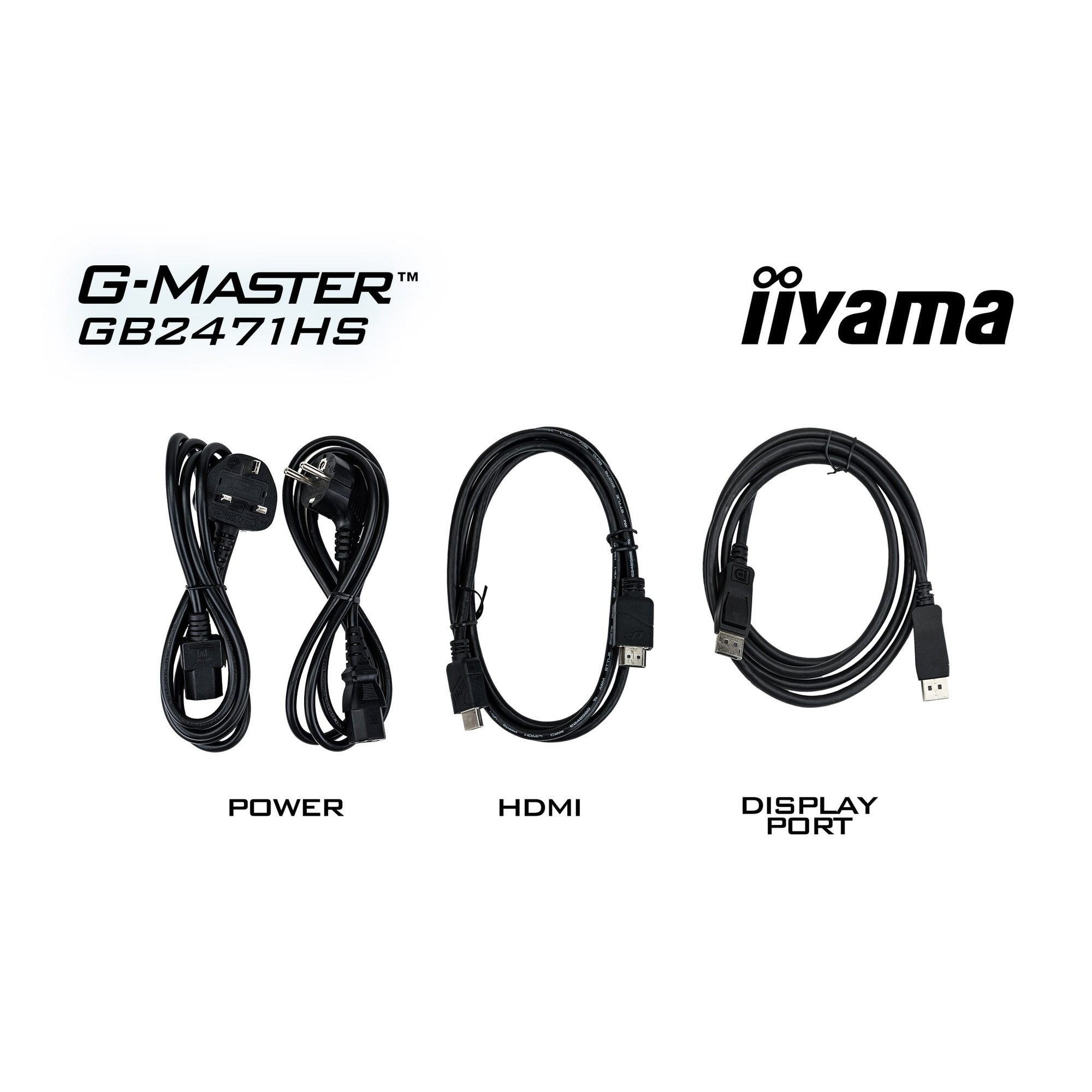 Iiyama g-master red eagle gb2471hs-b1 23.8 gaming monitor (zwart, 2x hdmi, displayport, 240 hz)