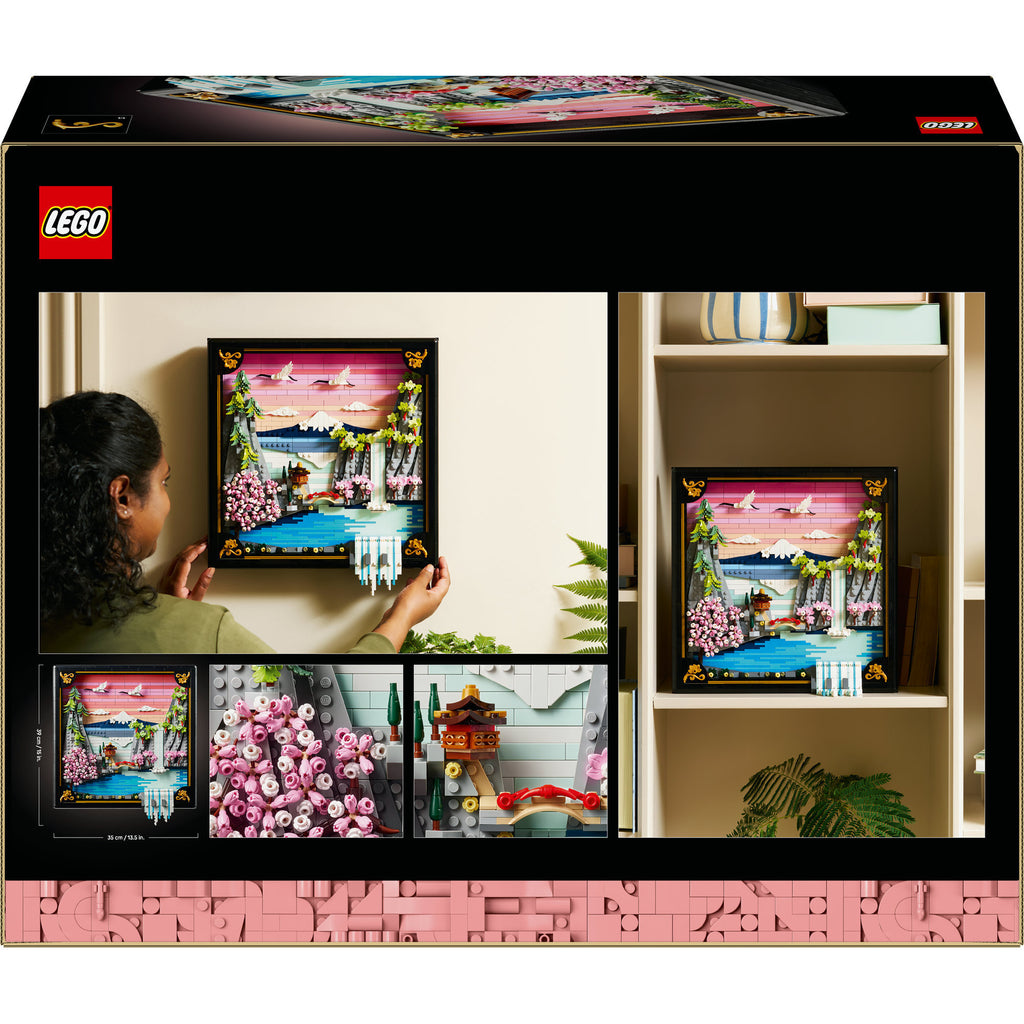 Lego art - landschap met japanse kersenbloesems constructiespeelgoed (31218)