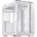 Asus tuf gaming gt502 midi tower behuizing (wit | 2x usb-a | 1x usb-c | tempered glass)
