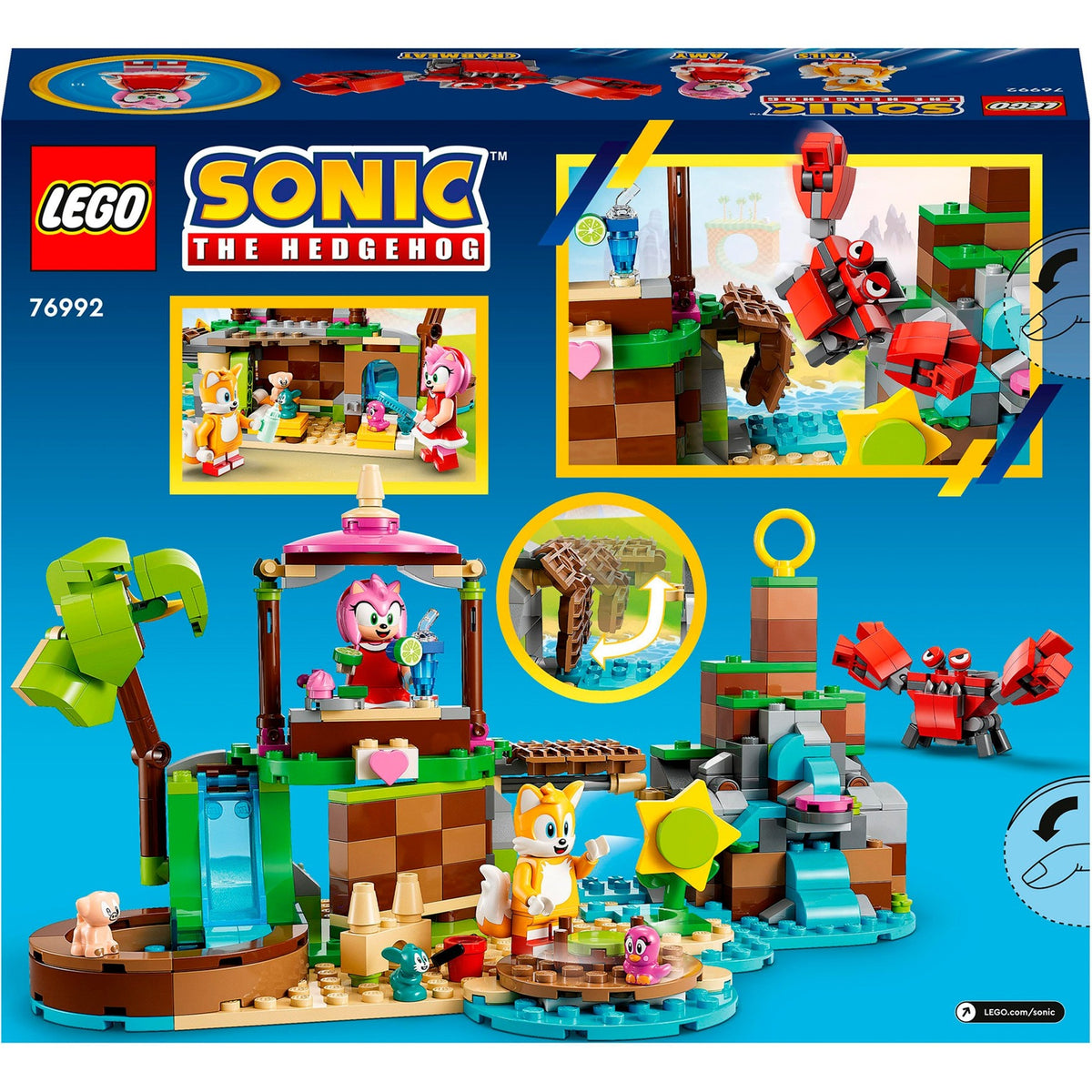 Lego Sonic 76992 Amys Tierpensionsinsel