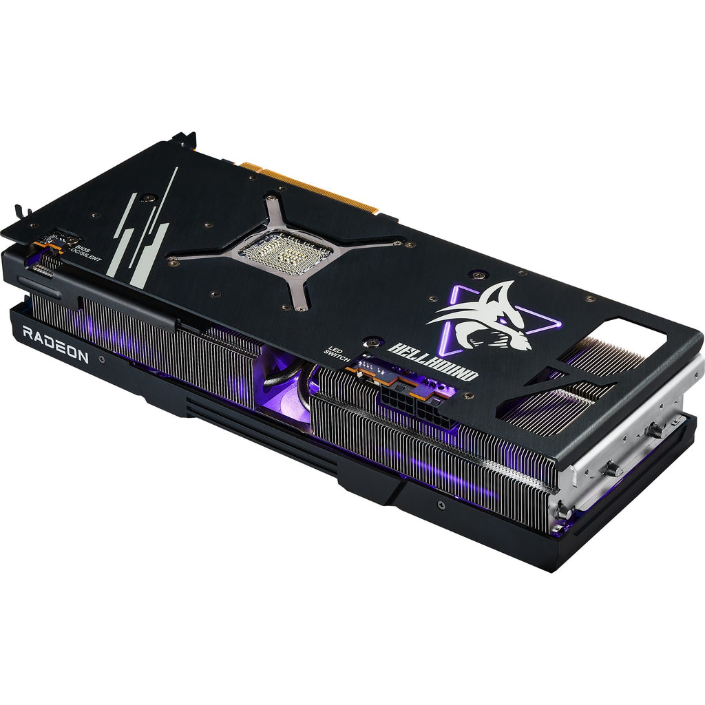 Powercolor hellhound radeon rx 7900 xtx 24g grafische kaart (1x hdmi, 3x displayport)
