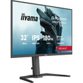 Iiyama g-master red eagle gb3272qsu-b1 31.5 gaming monitor (zwart (mat), 180 hz, hdmi, displayport, usb, audio)