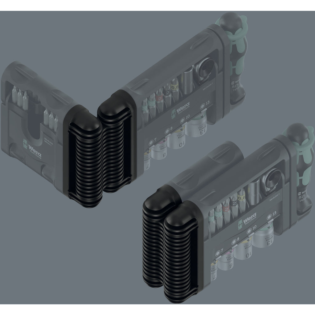 Wera tool-check modular set imperial 1, 50‑delig bitset (zwart groen)