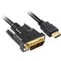 Sharkoon hdmi > dvi-d adapter (zwart, 3 meter, single-link)