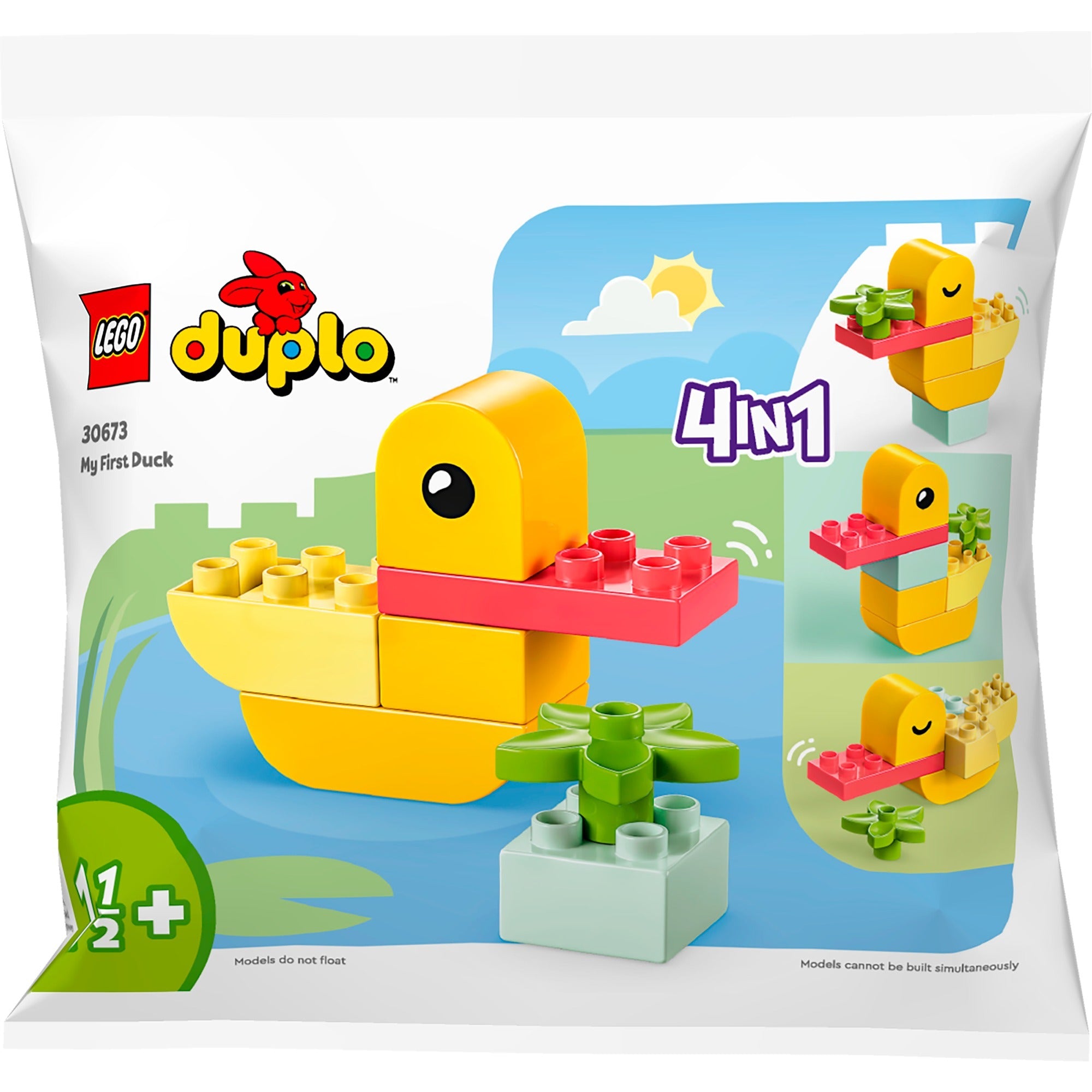 Lego duplo - mijn eerste eend constructiespeelgoed (30673)