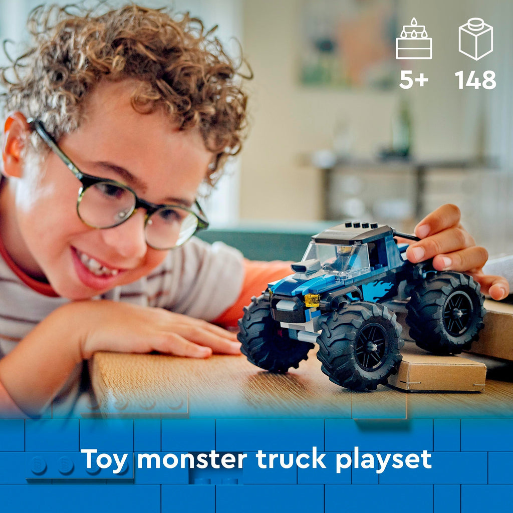 LEGO City - Blaues Monstertruck-Bauspielzeug (60402)