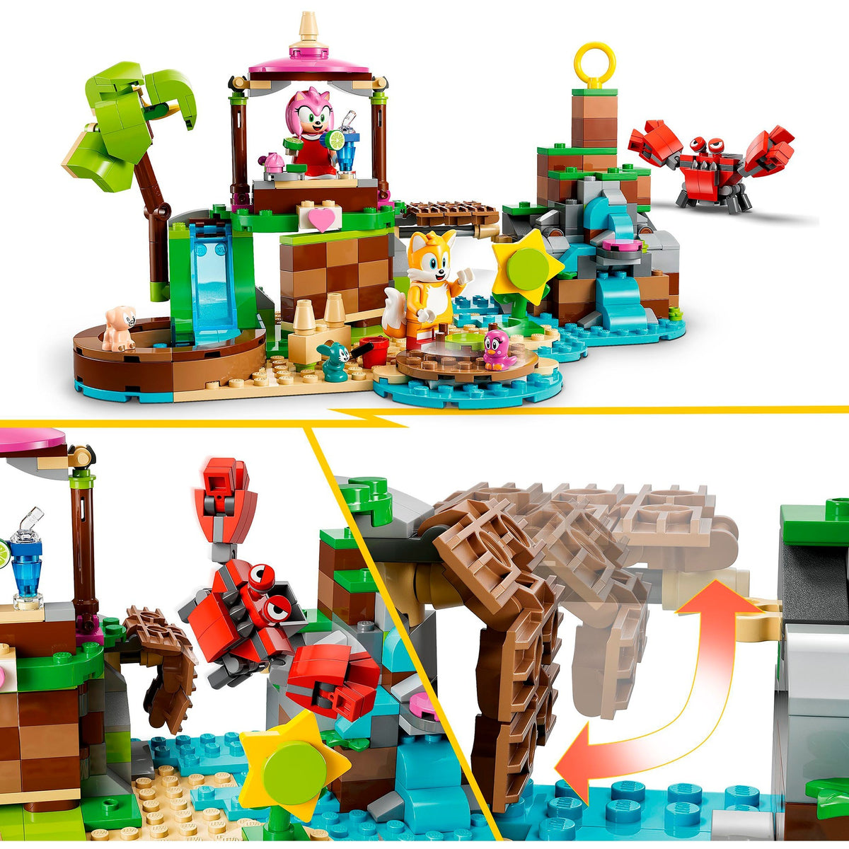 Lego Sonic 76992 Amys Tierpensionsinsel