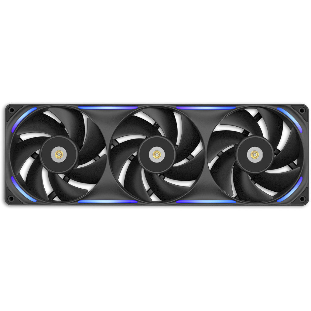 Nzxt f360x rgb case fans (zwart, 3 stuks, 360 x 120 x 30 mm, pwm)