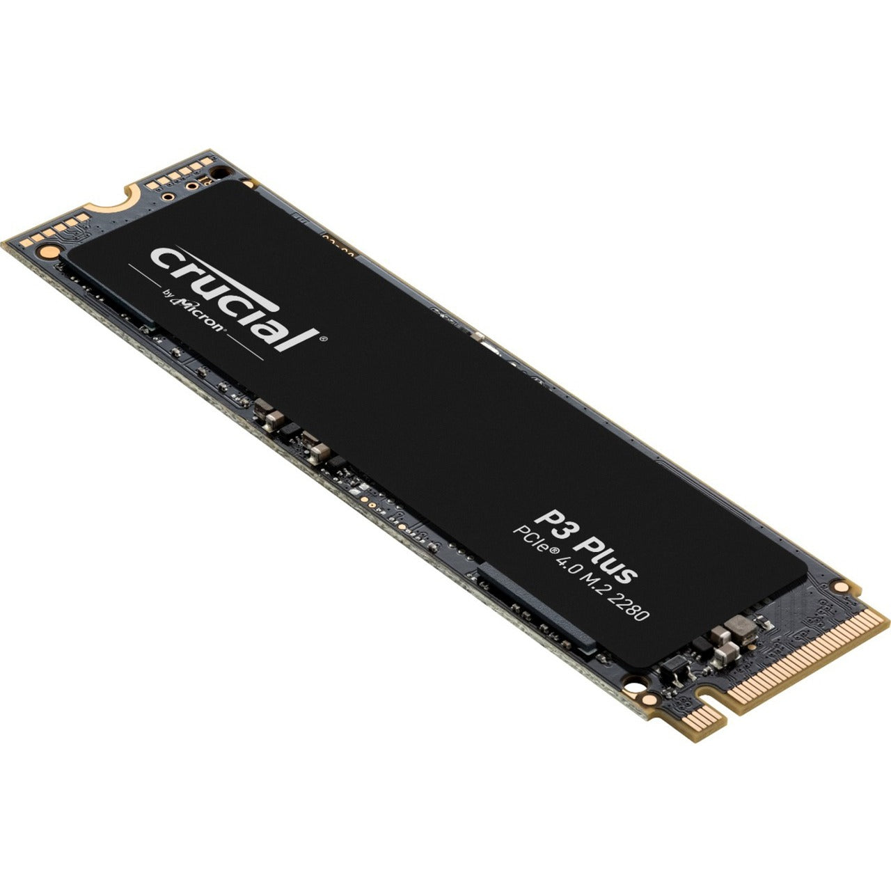 Crucial p3 plus 1 tb ssd (ct1000p3pssd8, pcie 4.0 x4, nvme, m.2 2280)