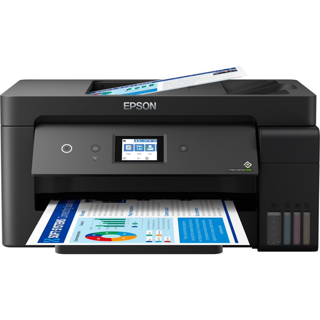 Epson ecotank et-15000 all-in-one inkjetprinter met faxfunctie (zwart, scannen, kopiëren, faxen, lan, wi-fi)