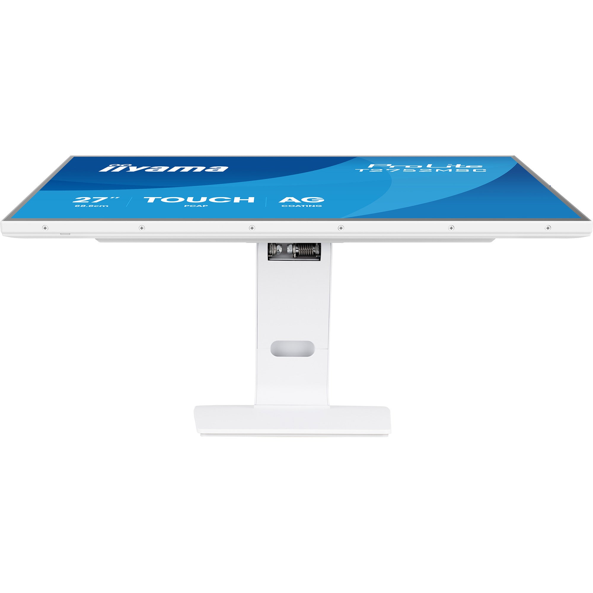 Iiyama prolite t2752msc-w1ag 27 touchscreen monitor (wit (mat), 100 hz, hdmi, displayport, usb 3.2 gen 1, audio, touchscreen )