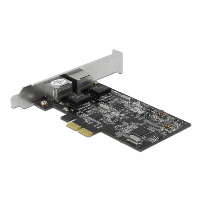 DeLOCK PCI Express x2 Karte zu 2x RJ45 2.5 Gigabit LAN R