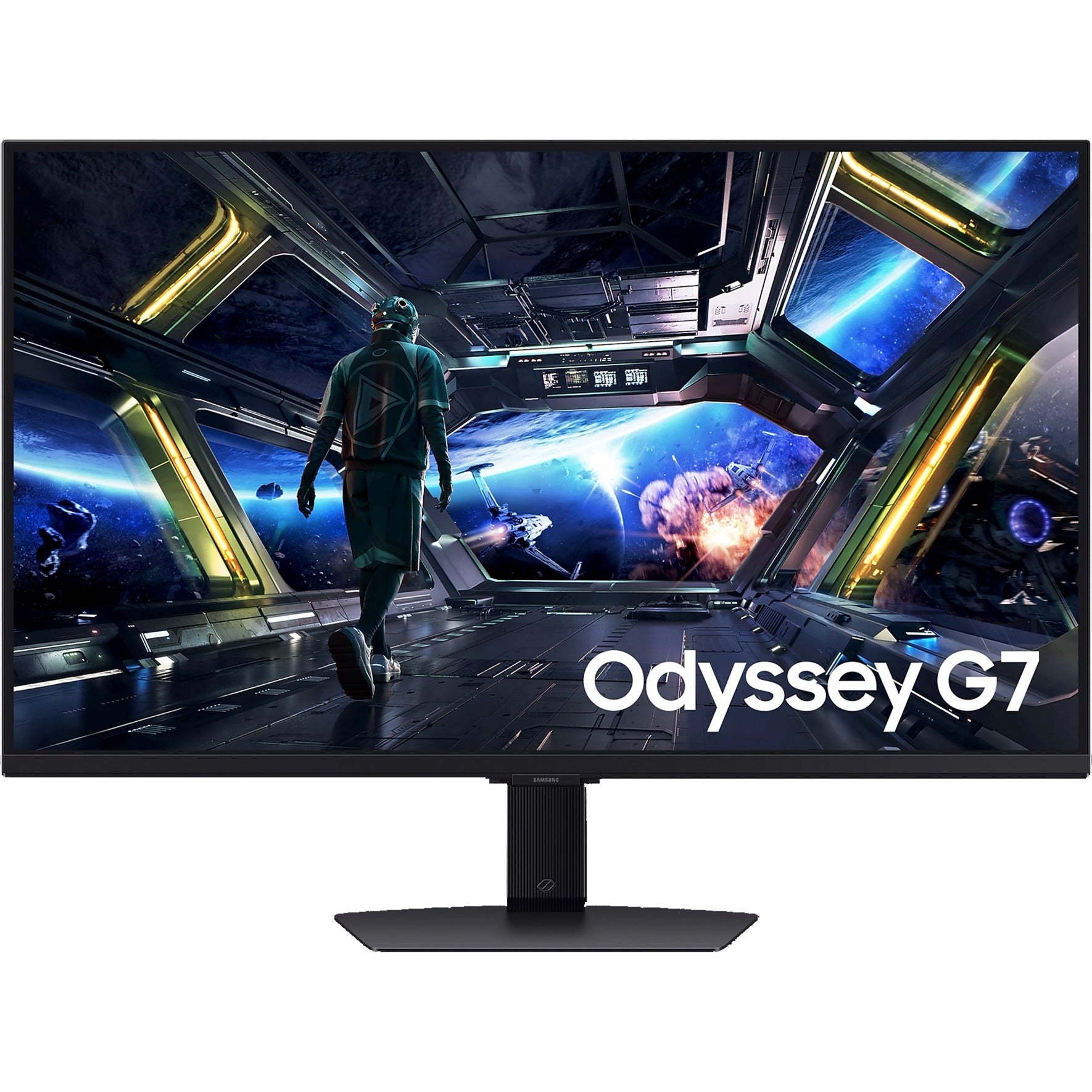 Samsung odyssey g7 g70d 32 4k uhd gaming monitor (zwart, 2x hdmi, displayport, 2x usb-a, usb-b, rj-45, wi-fi 5, bt, 144 hz)