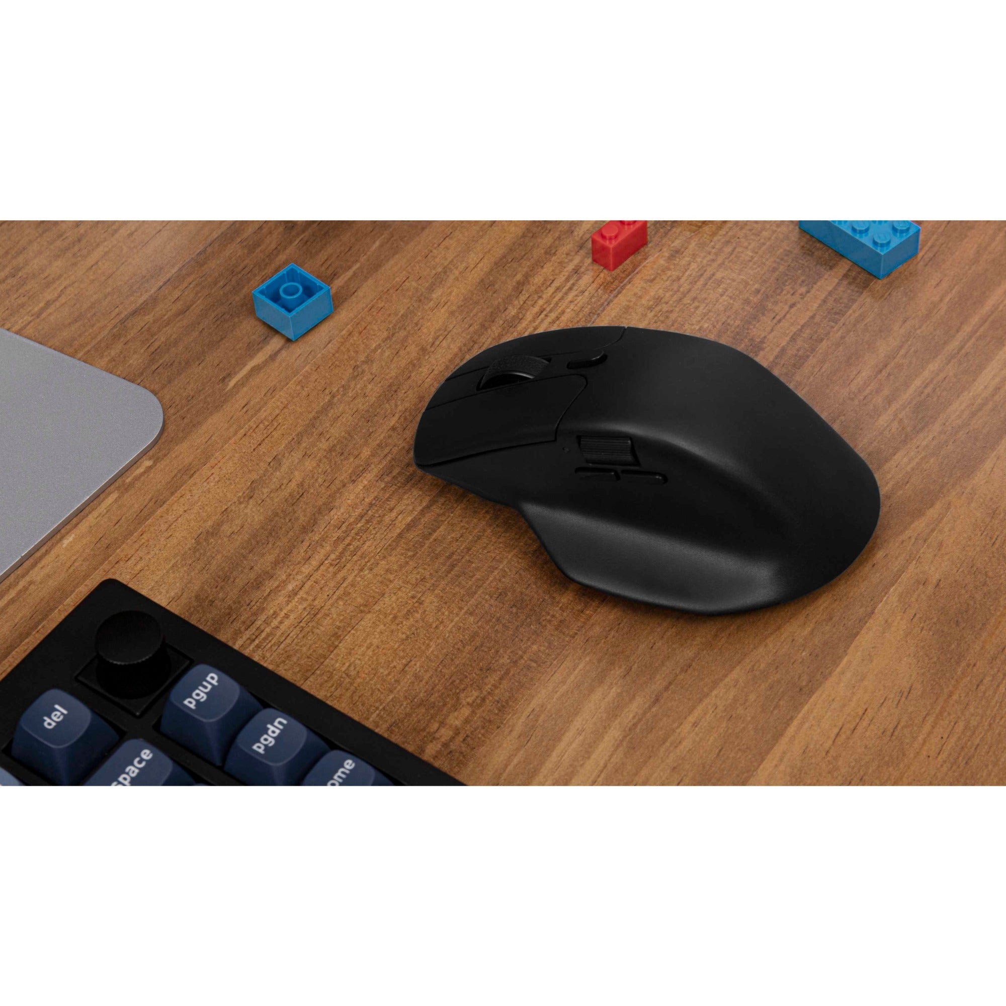Keychron m6-a1 wireless mouse (zwart, 100 - 26000 dpi, usb-c bluetooth 5.1 2.4 ghz)