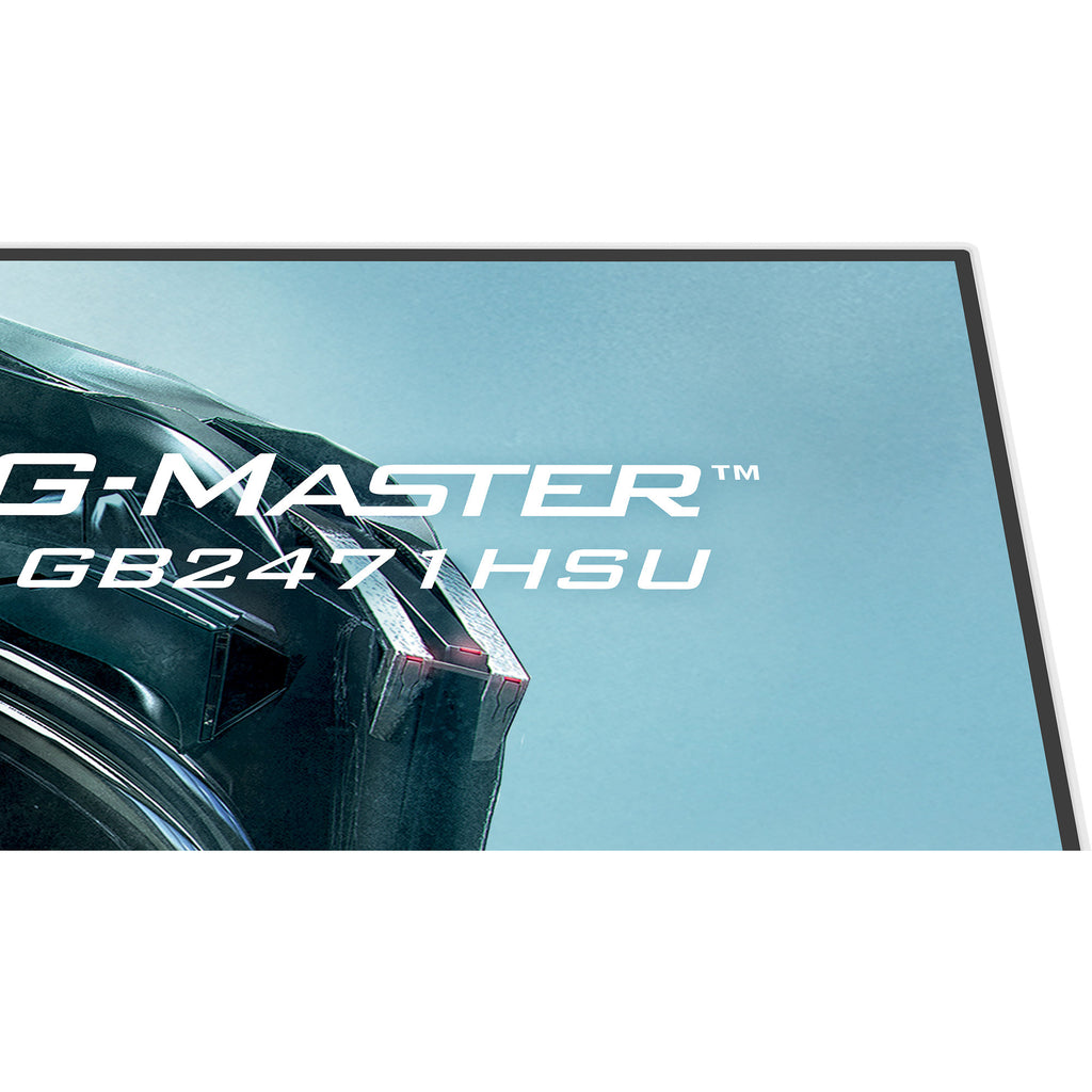 Iiyama g-master red eagle gb2471hsu-w1 23.8 gaming monitor (wit (mat), 2x hdmi, displayport, usb-a, usb-c, 240 hz)