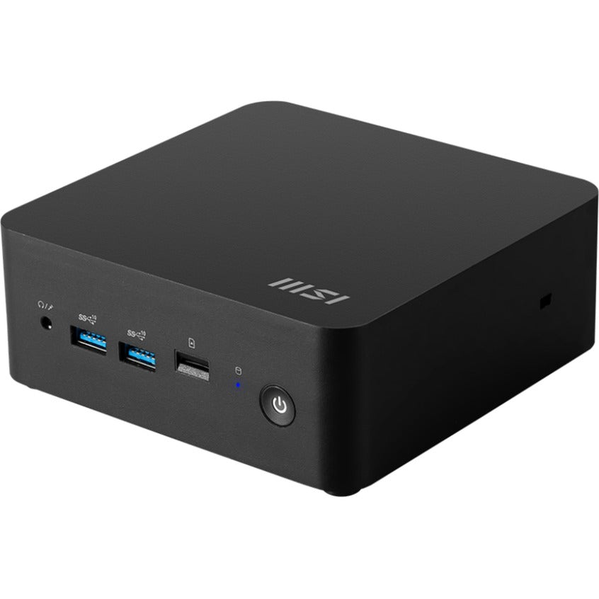 Msi cubi nuc 1mg-237beu barebone (zwart | core 7 150u | intel graphics)