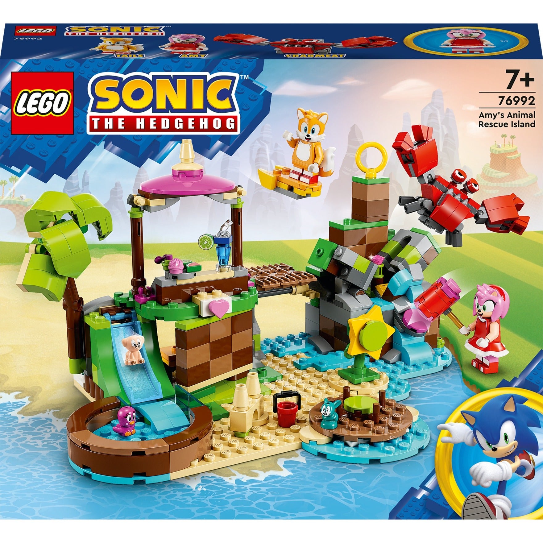 Lego Sonic 76992 Amys Tierpensionsinsel