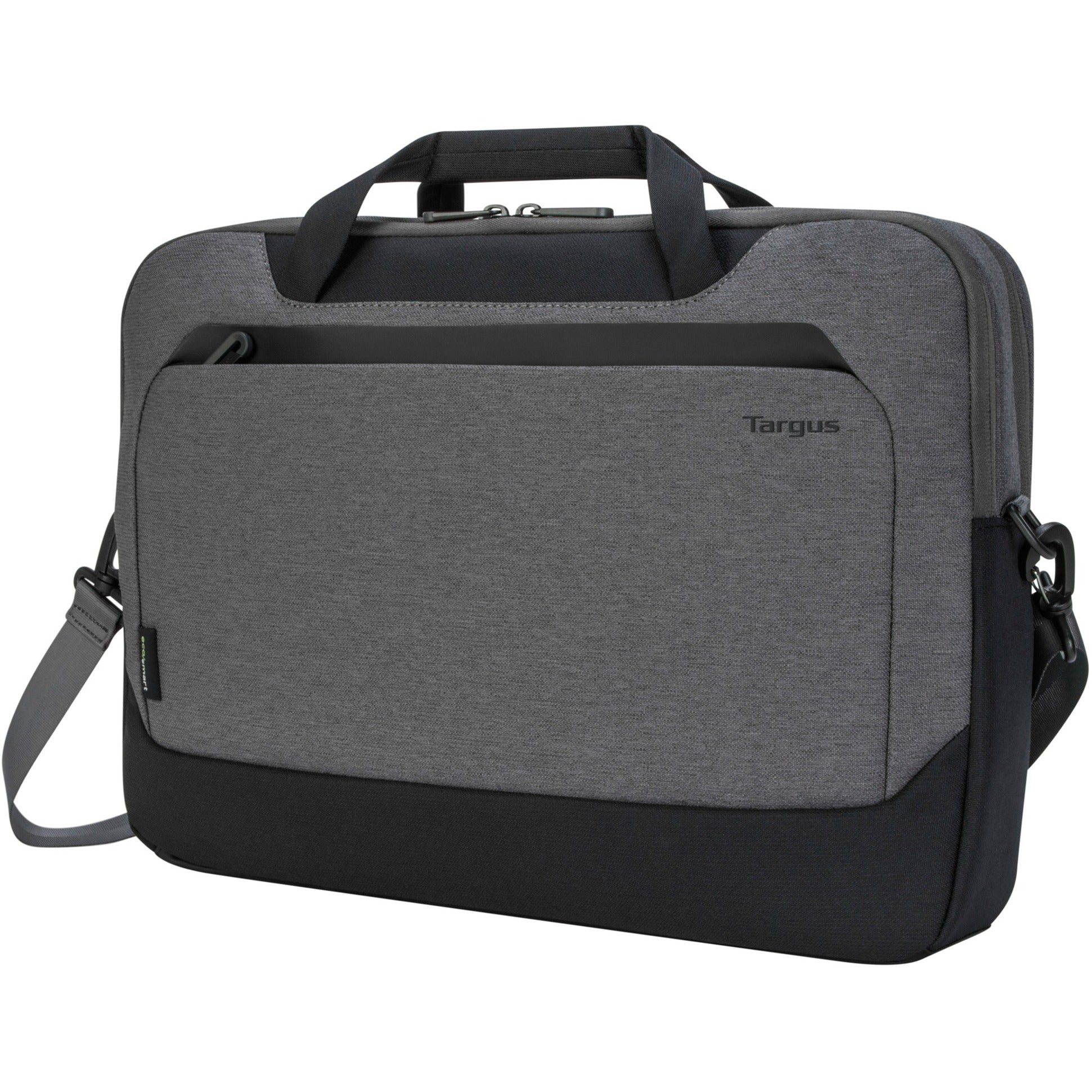 Targus cypress 15.6” briefcase with ecosmart laptoptas (grijs)