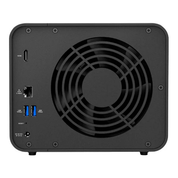 Terramaster f4-424 nas (zwart, 1x rj-45 2.5gbe, hdmi)