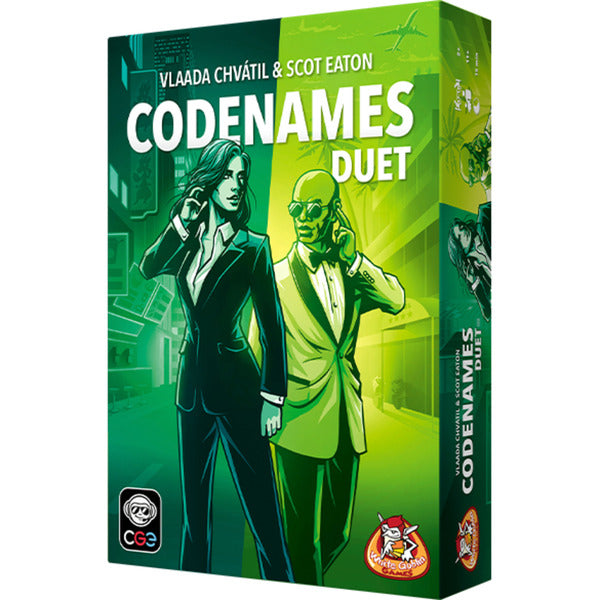 White Goblin Games präsentiert neues Artwork zum Codenames-Duett