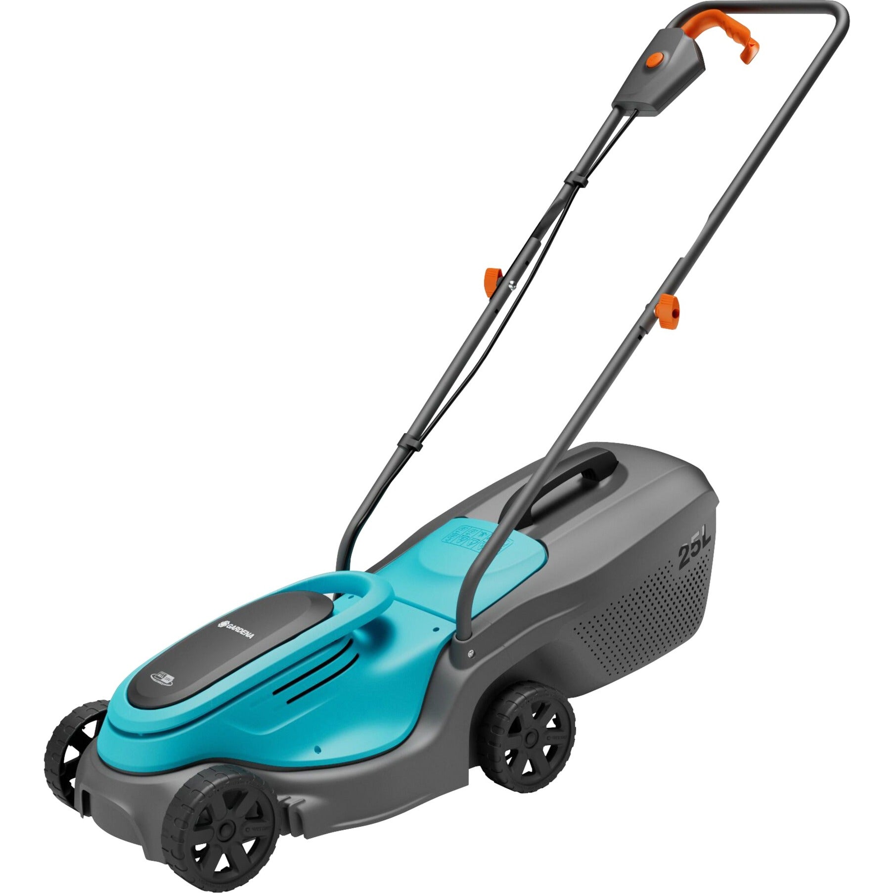 Gardena accugrasmaaier powermax 30 18v p4a solo (zwart turquoise, accu en oplader niet inbegrepen, power for all alliance)