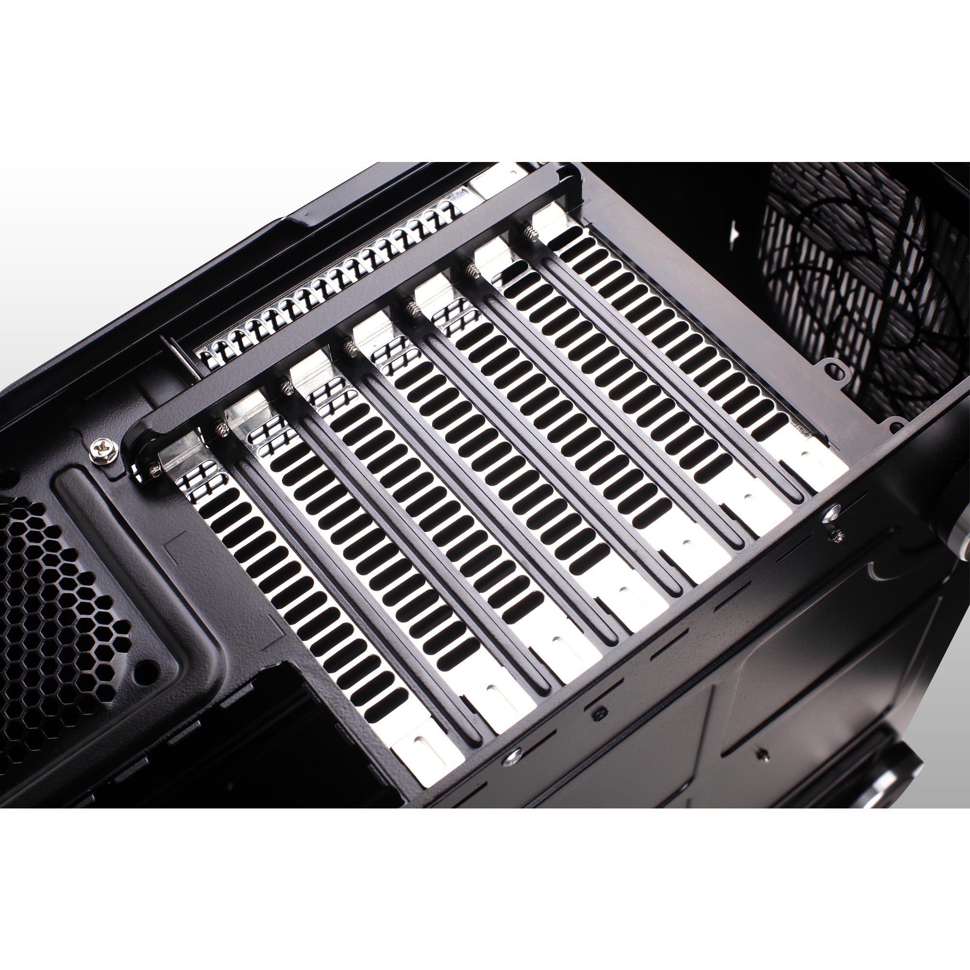 Silverstone grandia gd07b htpc behuizing (zwart | 2x usb-a)