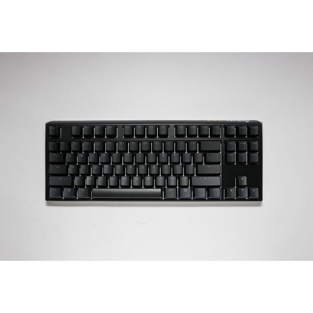 Ducky one 3 classic tkl rgb mechanisch toetsenbord (zwart, us lay-out (qwerty), cherry mx speed silver, 80% (tkl), rgb leds, double-shot pbt, hot-swappable, quack mechanics)